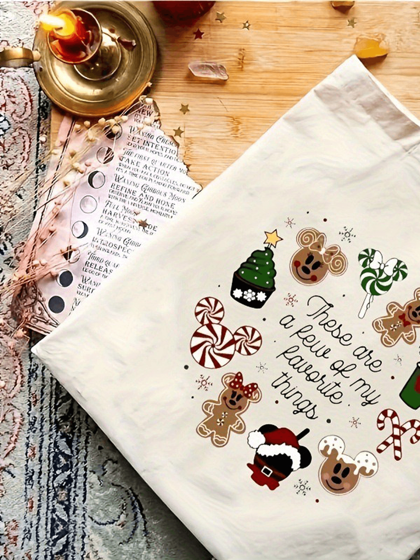 DIY Personalized Christmas Tree Tote Bag